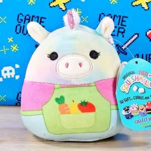 Squishmallow Grocery Clerk Esmeralda the Unicorn 5" UltraSoft Stuffed Plush NWT